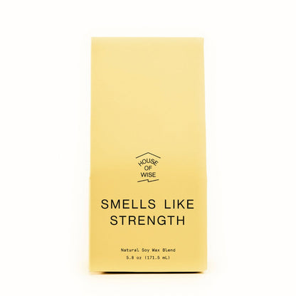 Strength candle smells like strength 5